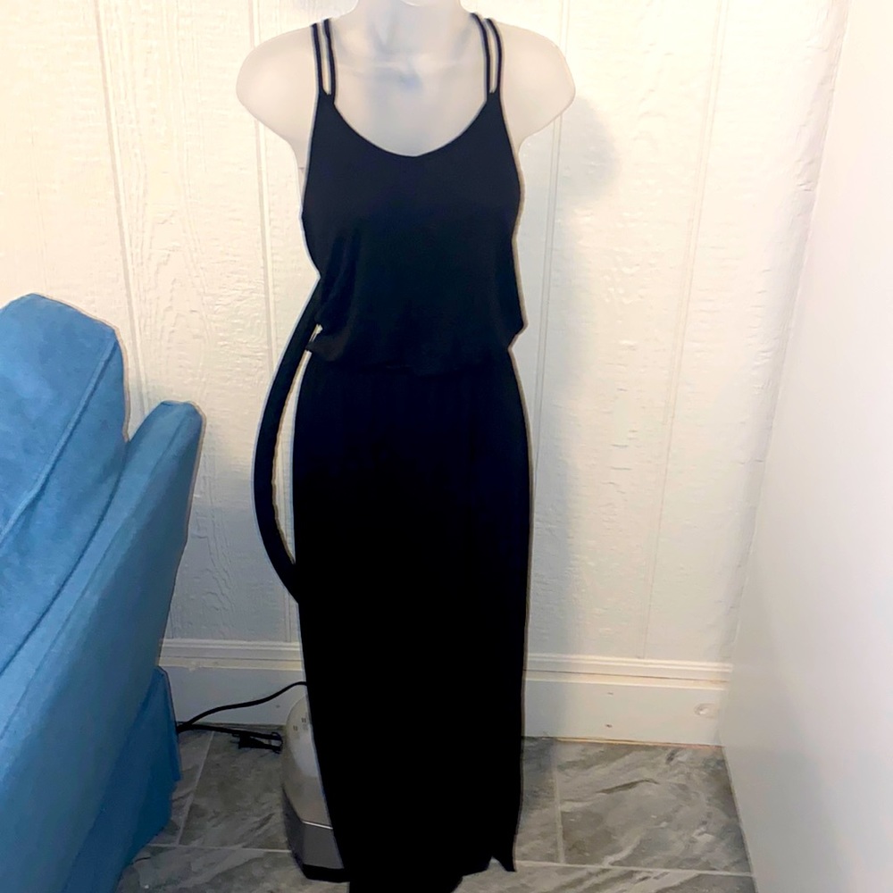 Maxi black dress